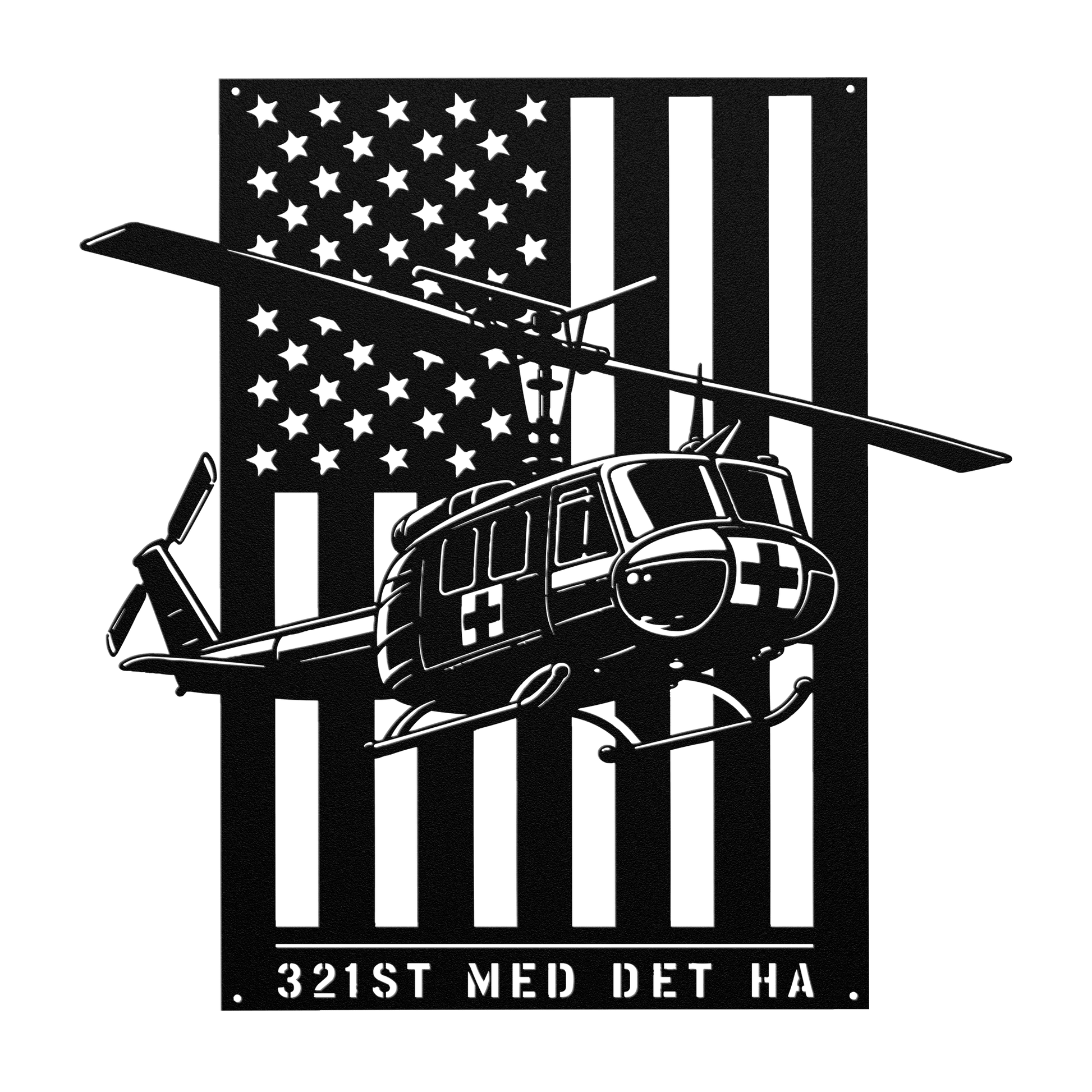 321st MED DET HA - Huey Tribute - MAIKERU STUDIO