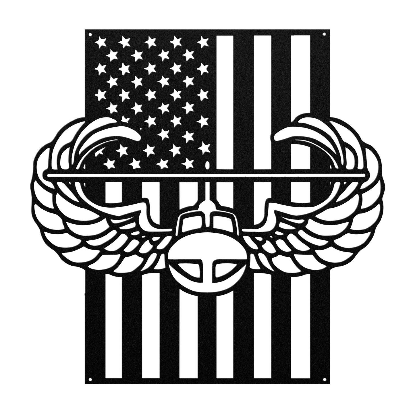 Air_Assault_Badge_Metal_Wall_Art__Ameri_Black_Transparent_Mockup.png