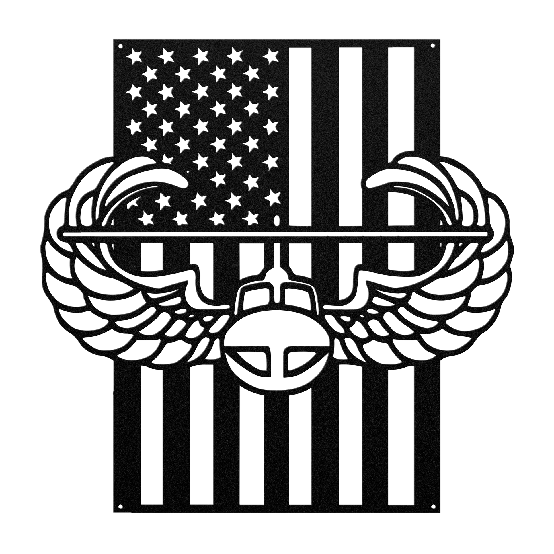 Air_Assault_Badge_Metal_Wall_Art__Ameri_Black_Transparent_Mockup.png