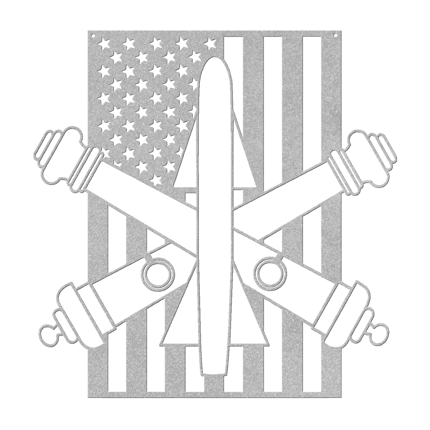 Air Defence Artillery | American Flag Tribute - MAIKERU STUDIO