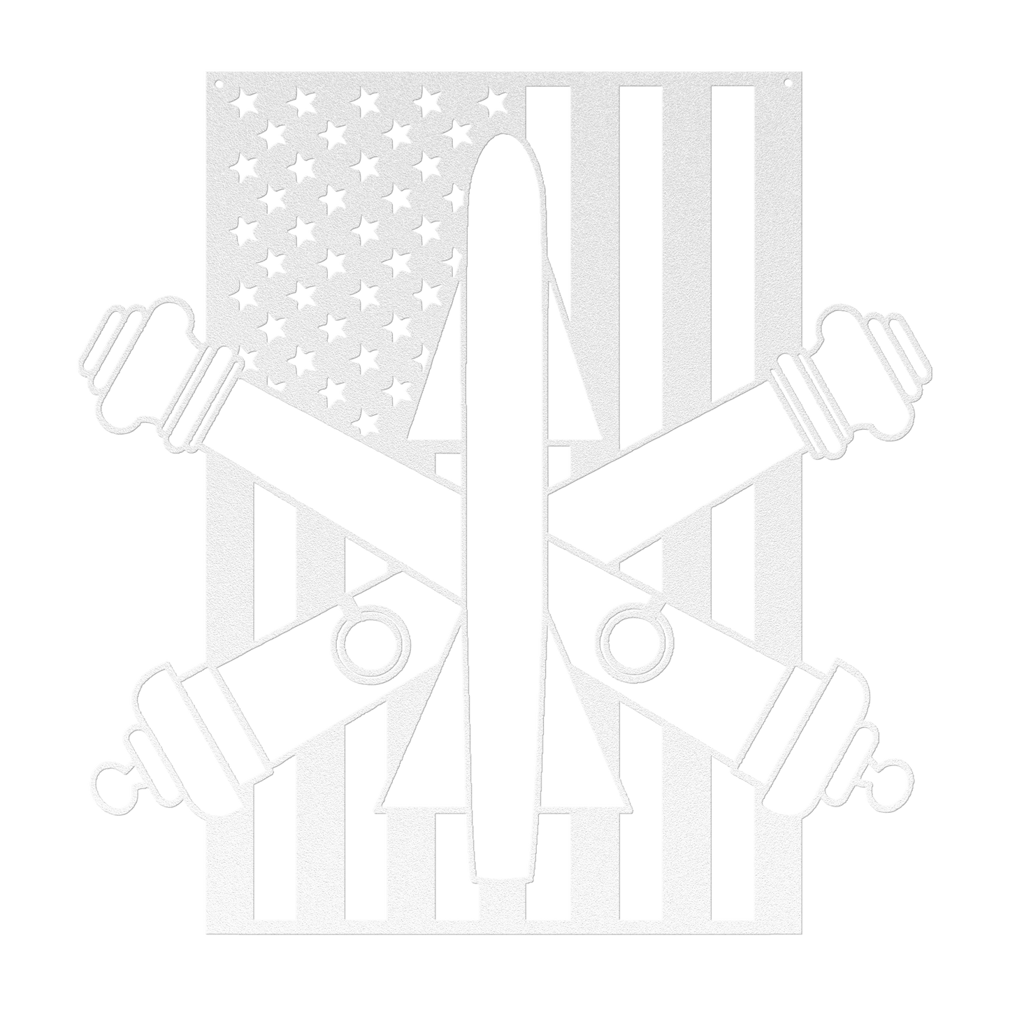 Air Defence Artillery | American Flag Tribute - MAIKERU STUDIO