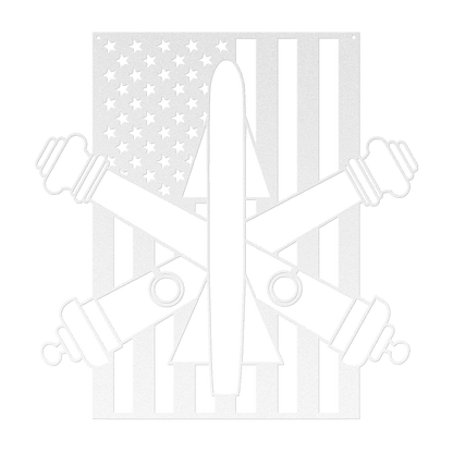 Air Defence Artillery | American Flag Tribute - MAIKERU STUDIO