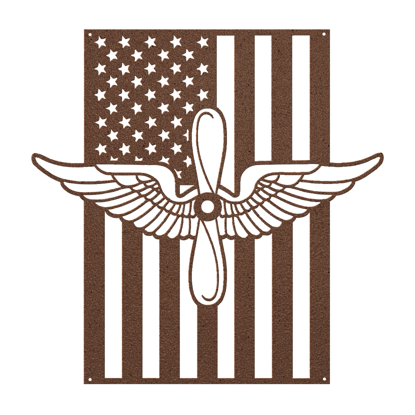 Aviation Branch Insignia | American Flag Tribute - MAIKERU STUDIO