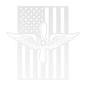 Aviation Branch Insignia | American Flag Tribute - MAIKERU STUDIO