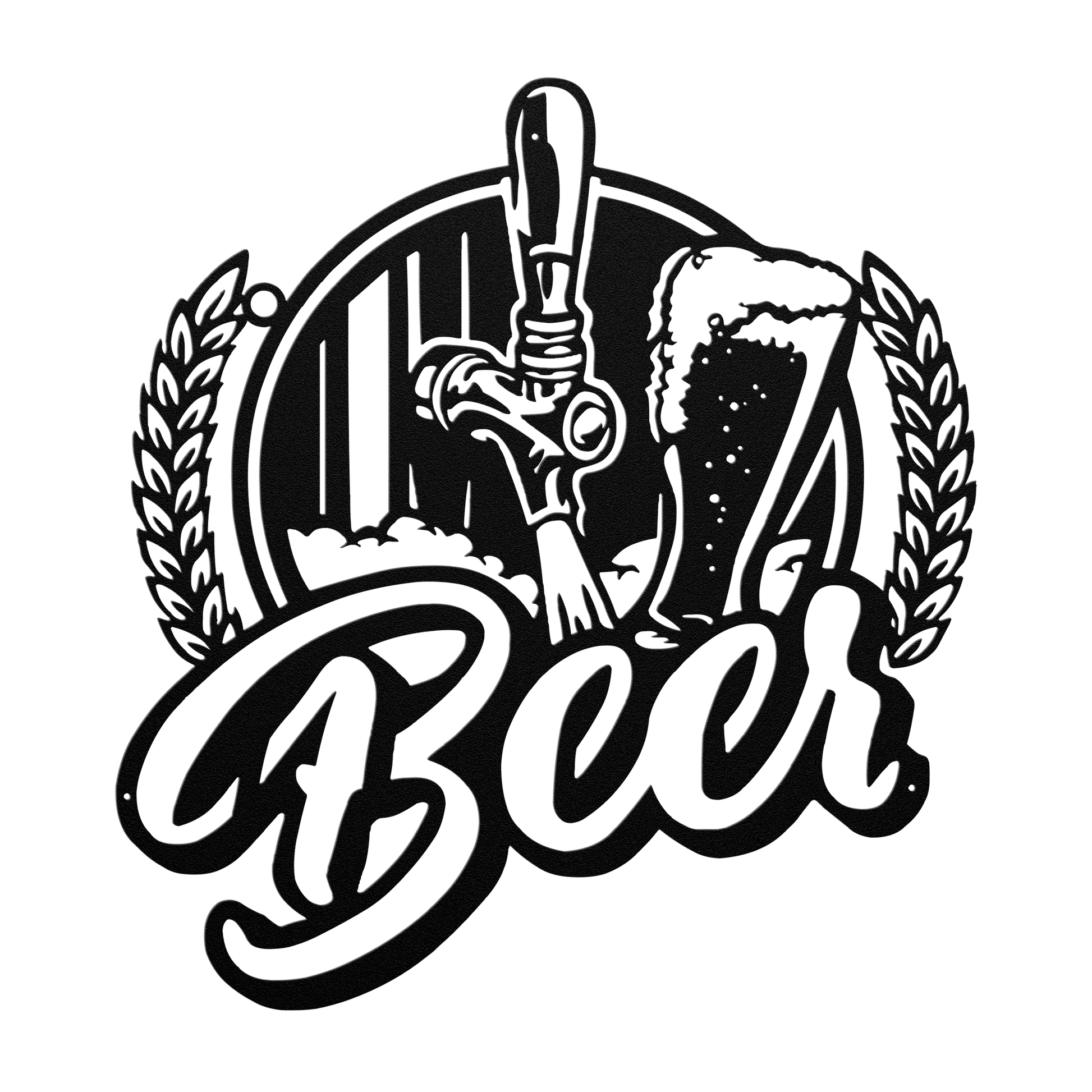 Beer Tap Metal Wall Art - MAIKERU STUDIO