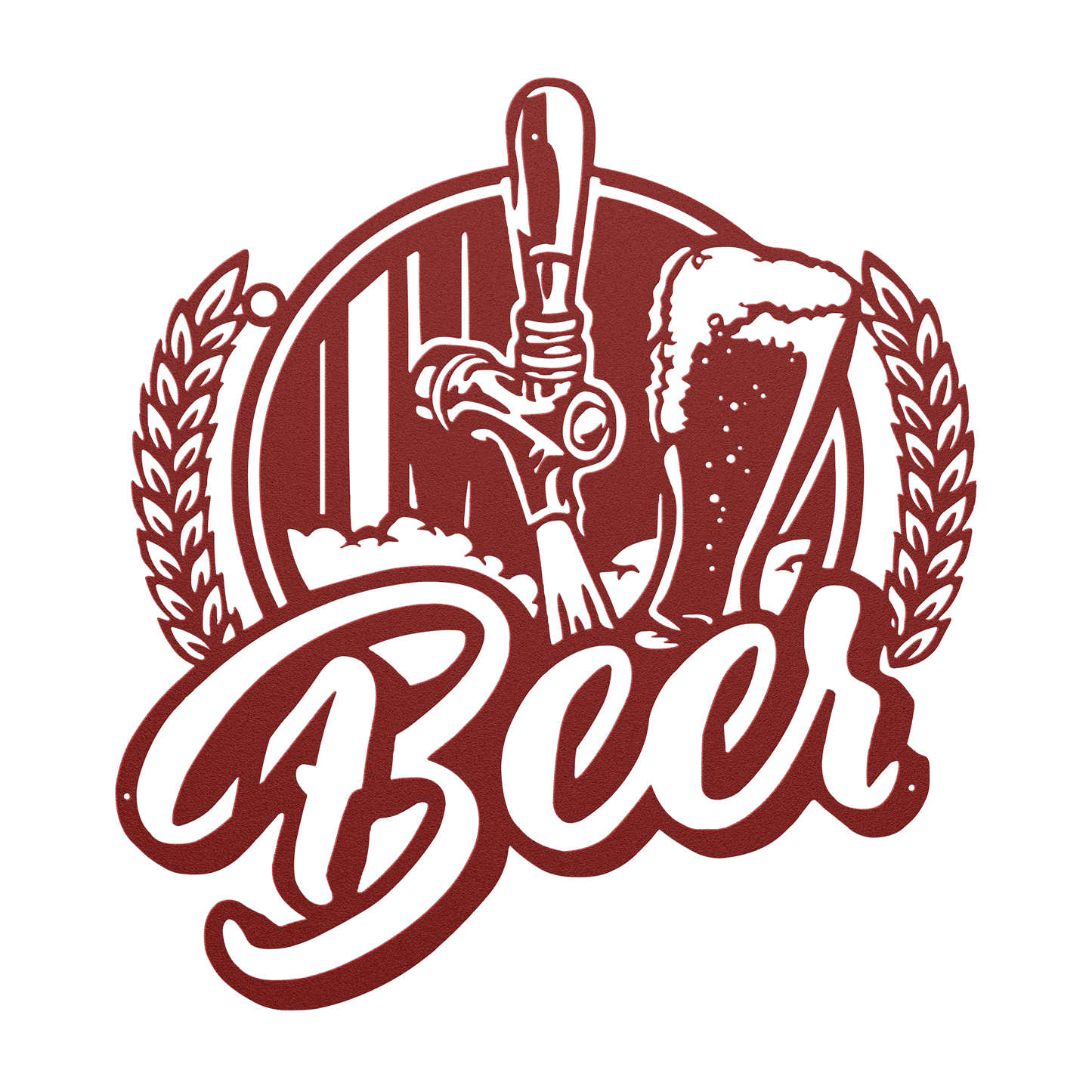 Beer Tap Metal Wall Art - MAIKERU STUDIO