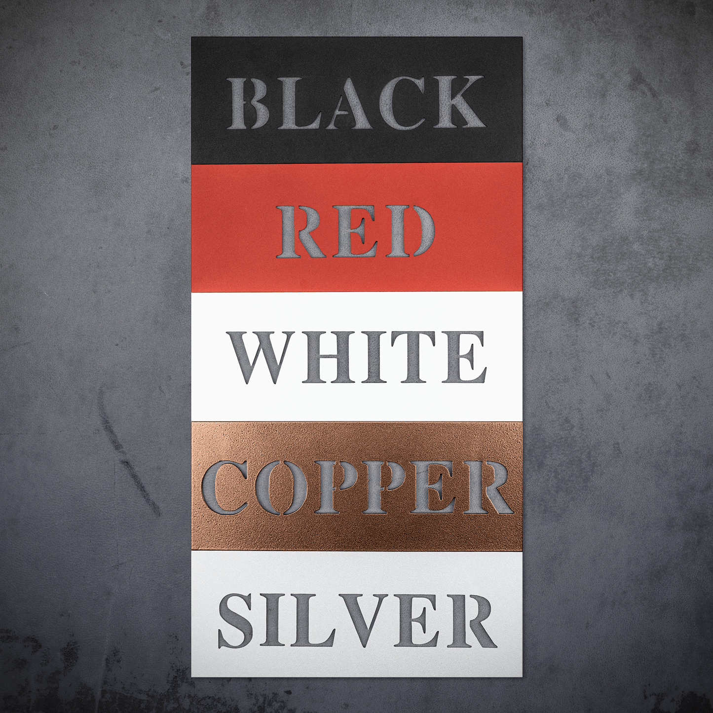 Big World Metal Wall Art - MAIKERU STUDIO