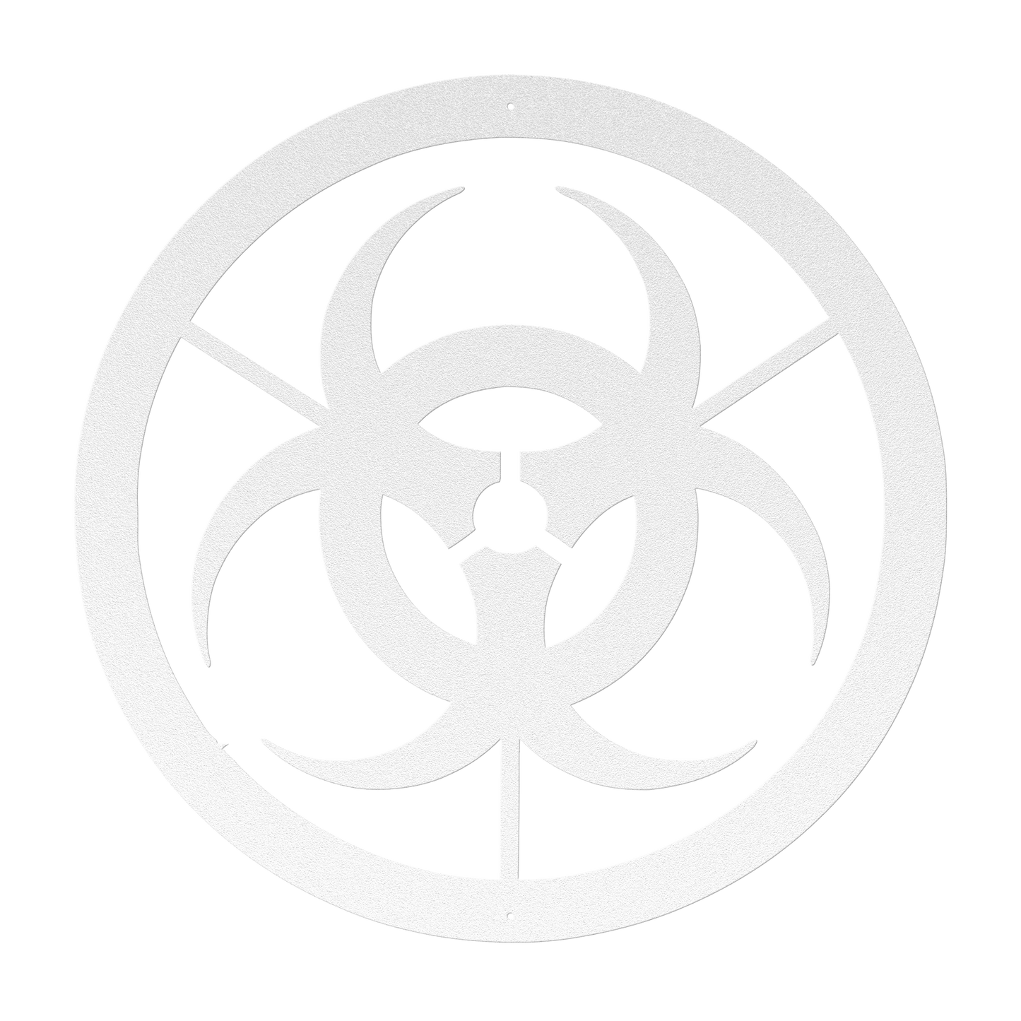 Biohazard Metal Wall Art | Halloween Zombie & Haunted Lab Decor - MAIKERU STUDIO