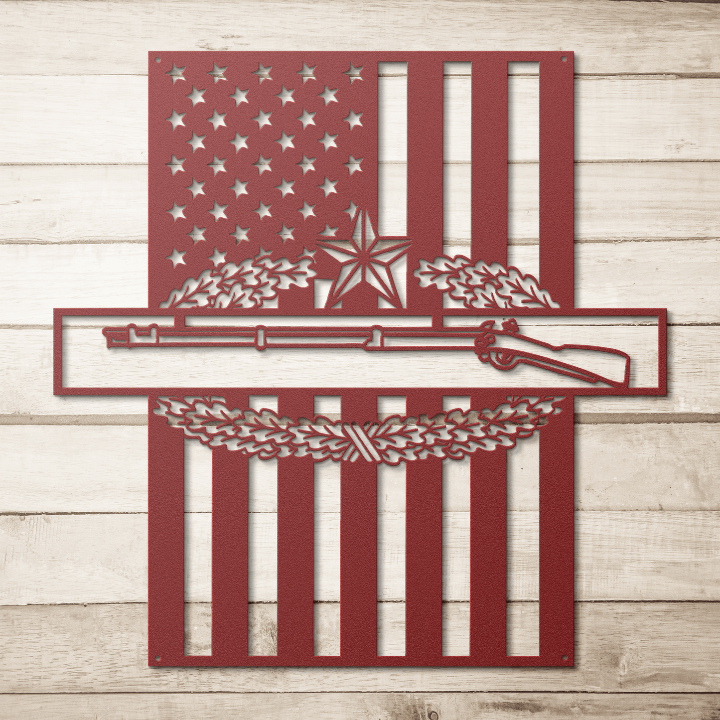 Combat Infantry Badge 1 Star | American Flag Tribute - MAIKERU STUDIO