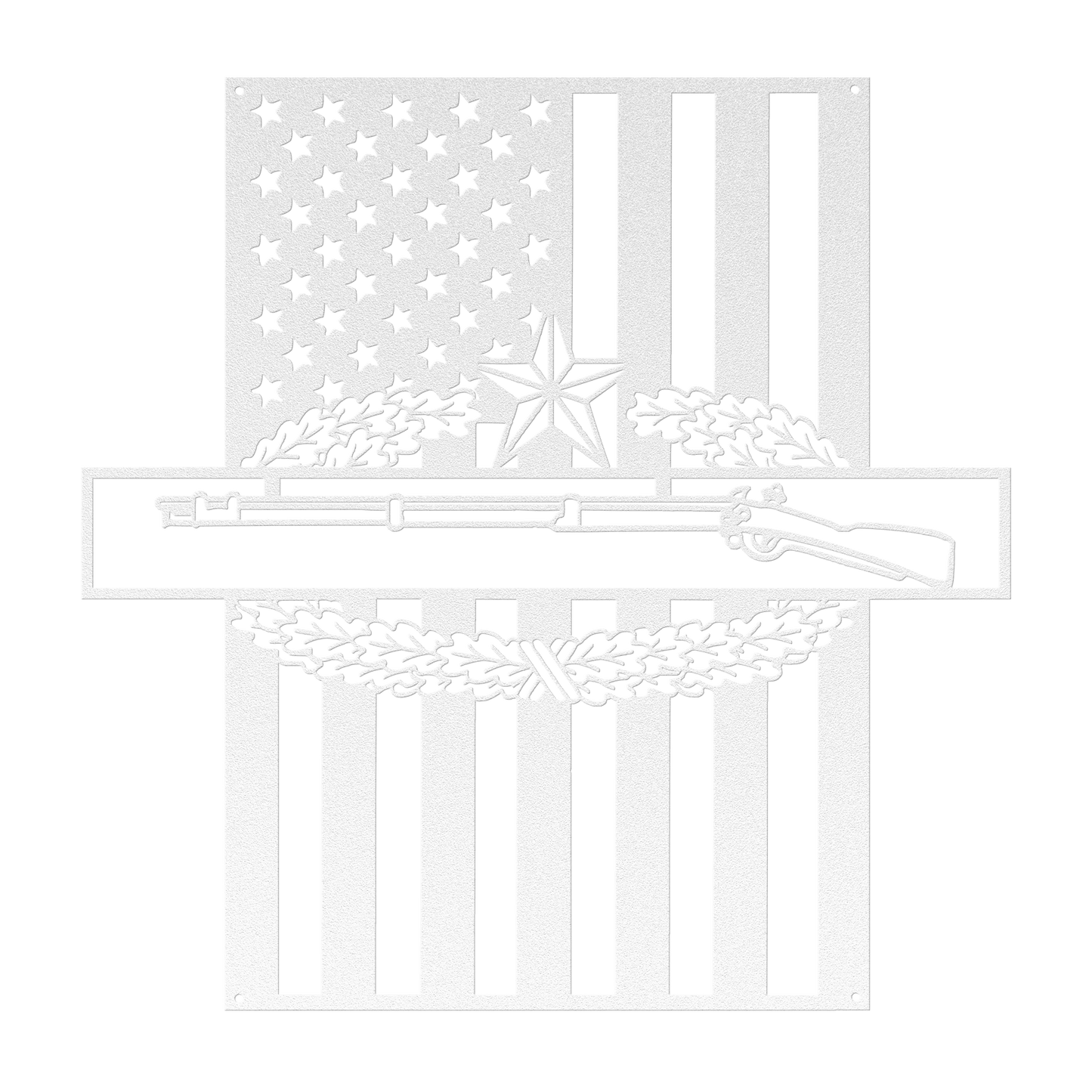 Combat Infantry Badge 1 Star | American Flag Tribute - MAIKERU STUDIO