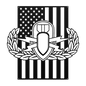 EOD Badge | American Flag Tribute - MAIKERU STUDIO