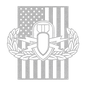 EOD Badge | American Flag Tribute - MAIKERU STUDIO