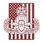 EOD Master Badge | American Flag Tribute - MAIKERU STUDIO