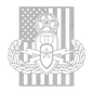 EOD Master Badge | American Flag Tribute - MAIKERU STUDIO