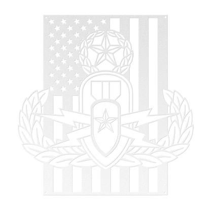 EOD Master Badge | American Flag Tribute - MAIKERU STUDIO