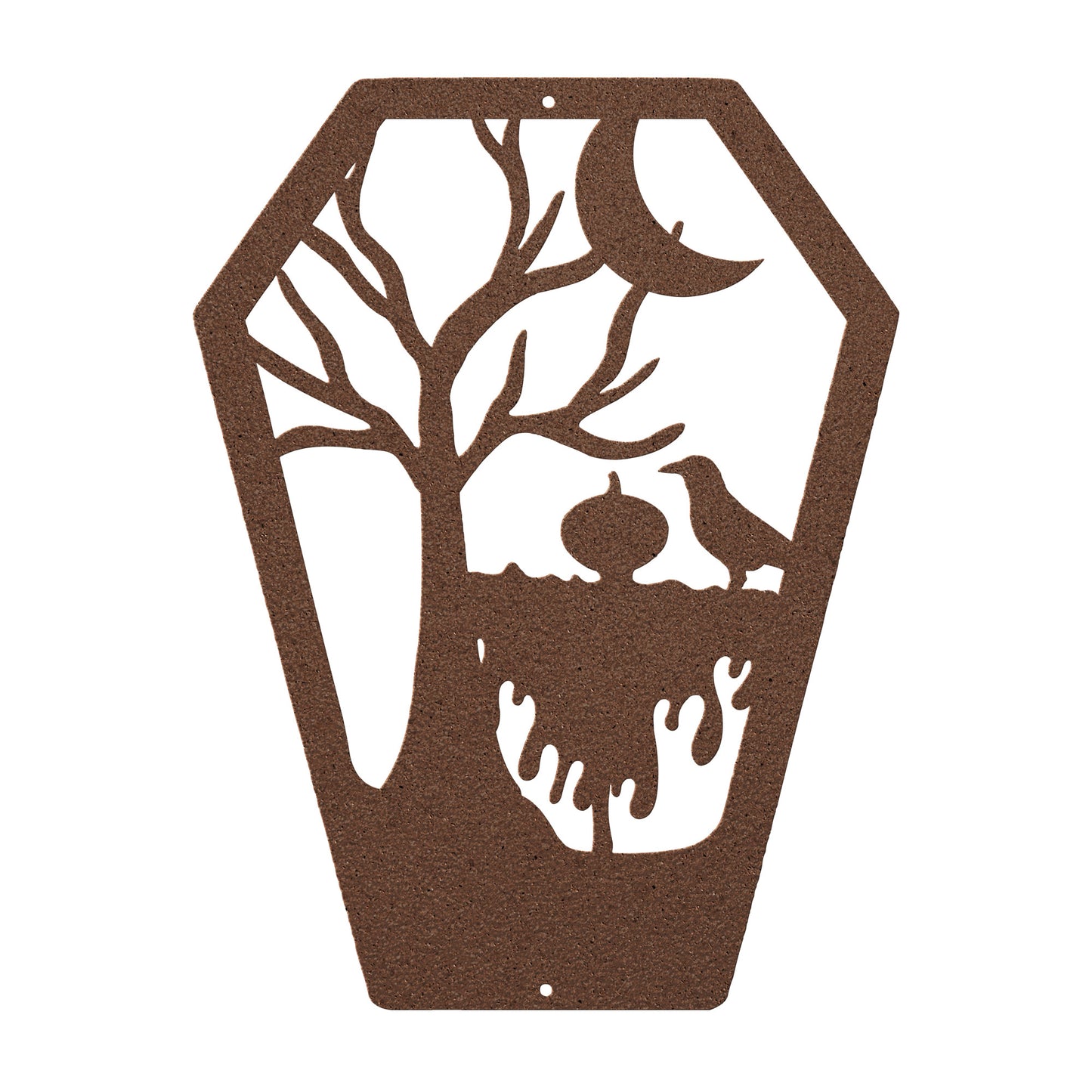 Halloween Coffin With Scarecrow - MAIKERU STUDIO