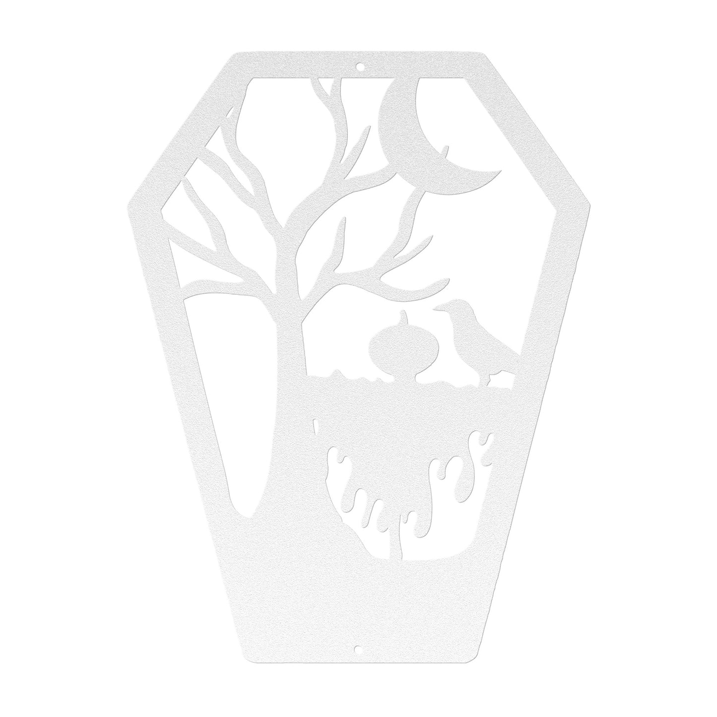 Halloween Coffin With Scarecrow - MAIKERU STUDIO