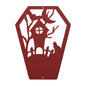 Halloween Coffin With Scary House - MAIKERU STUDIO