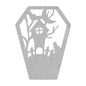 Halloween Coffin With Scary House - MAIKERU STUDIO