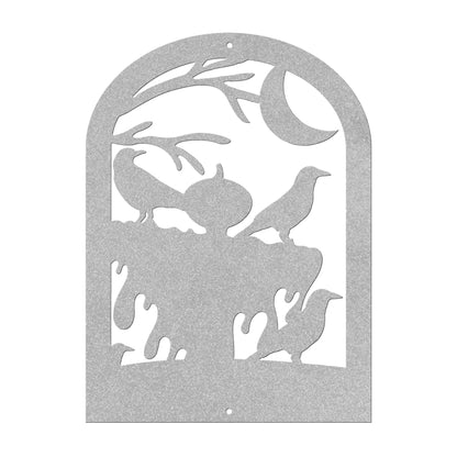 Halloween Gravestone With Scarecrow - MAIKERU STUDIO