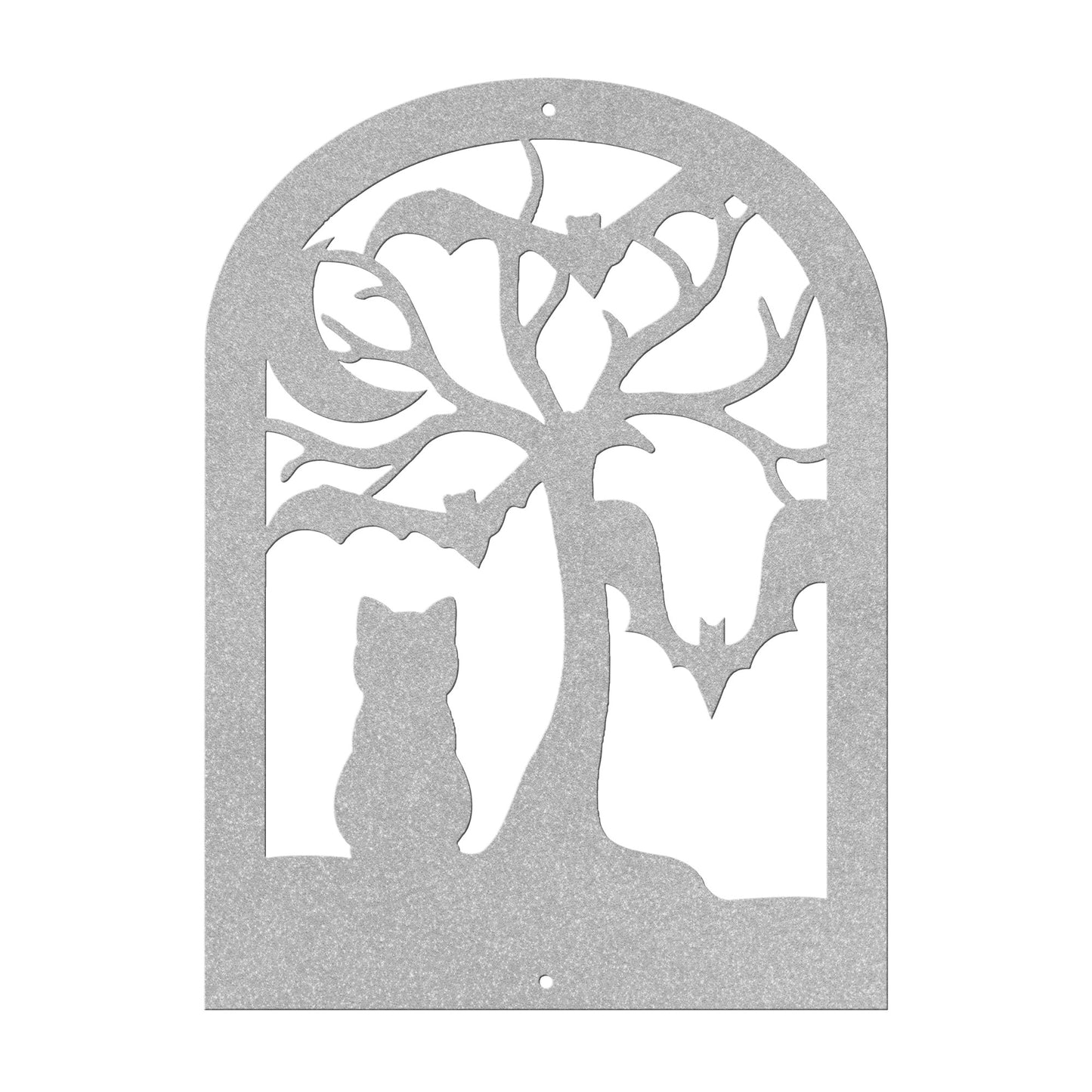 Halloween Gravestone With Cat And Bat - MAIKERU STUDIO