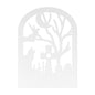 Halloween Gravestone With Cat And Graveyard - MAIKERU STUDIO