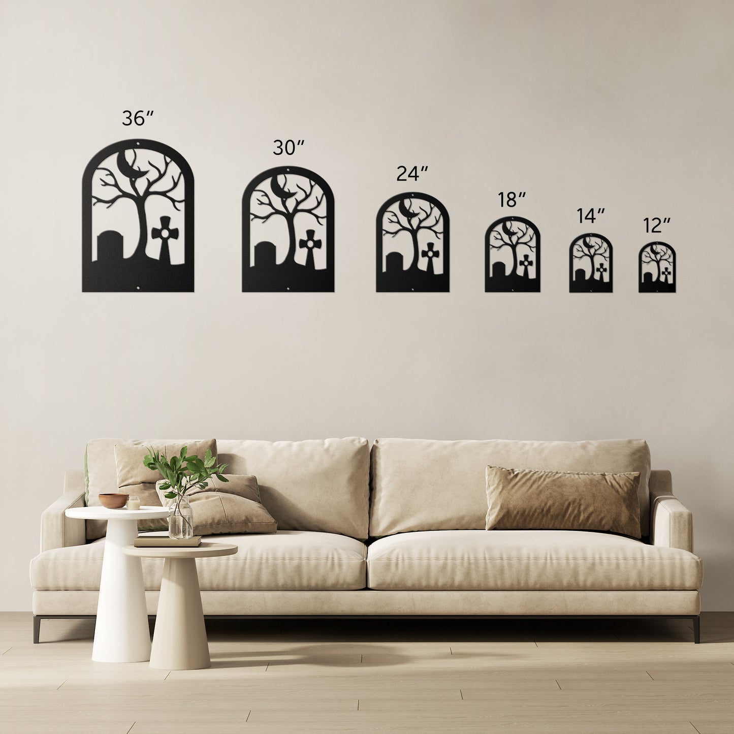 Halloween Gravestone With Graveyard - MAIKERU STUDIO