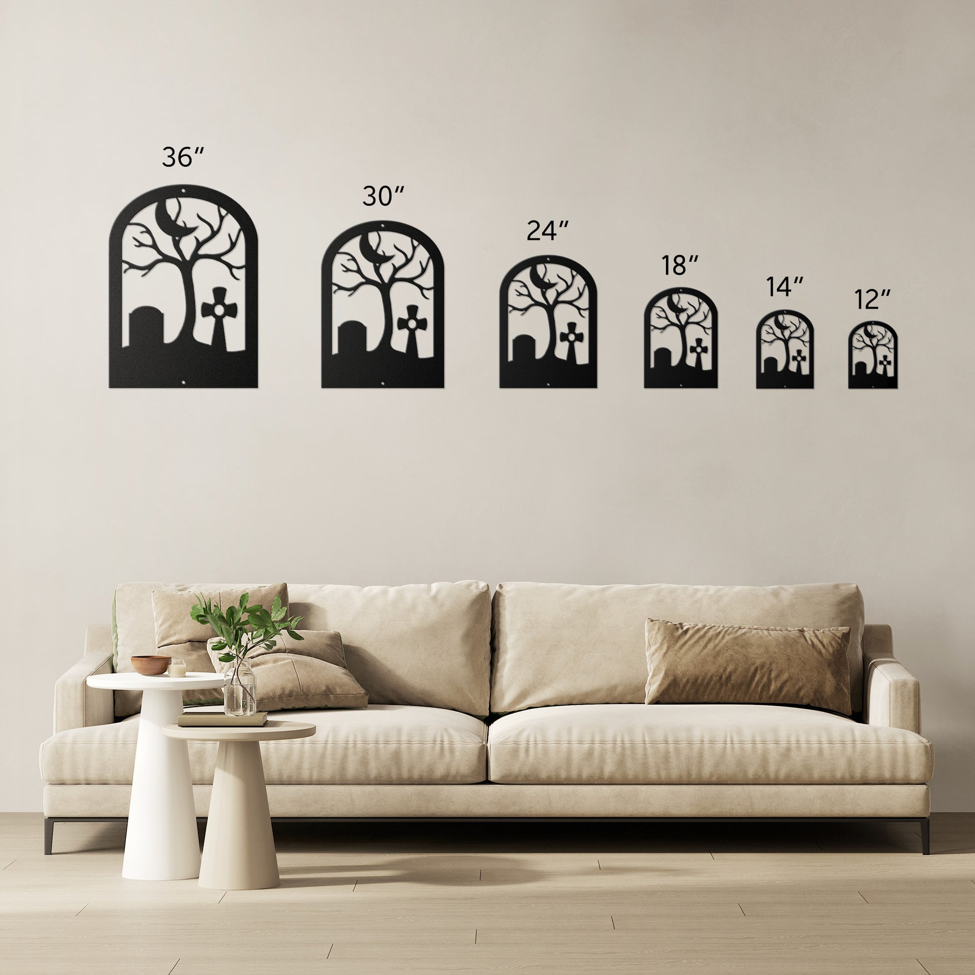 Halloween Gravestone With Graveyard - MAIKERU STUDIO