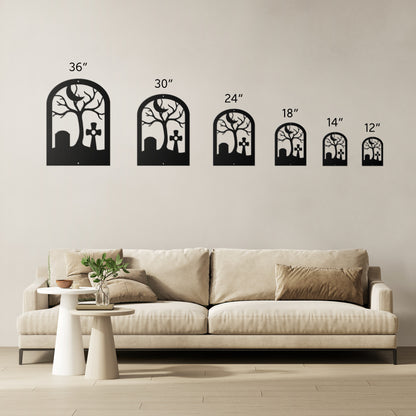Halloween Gravestone With Graveyard - MAIKERU STUDIO