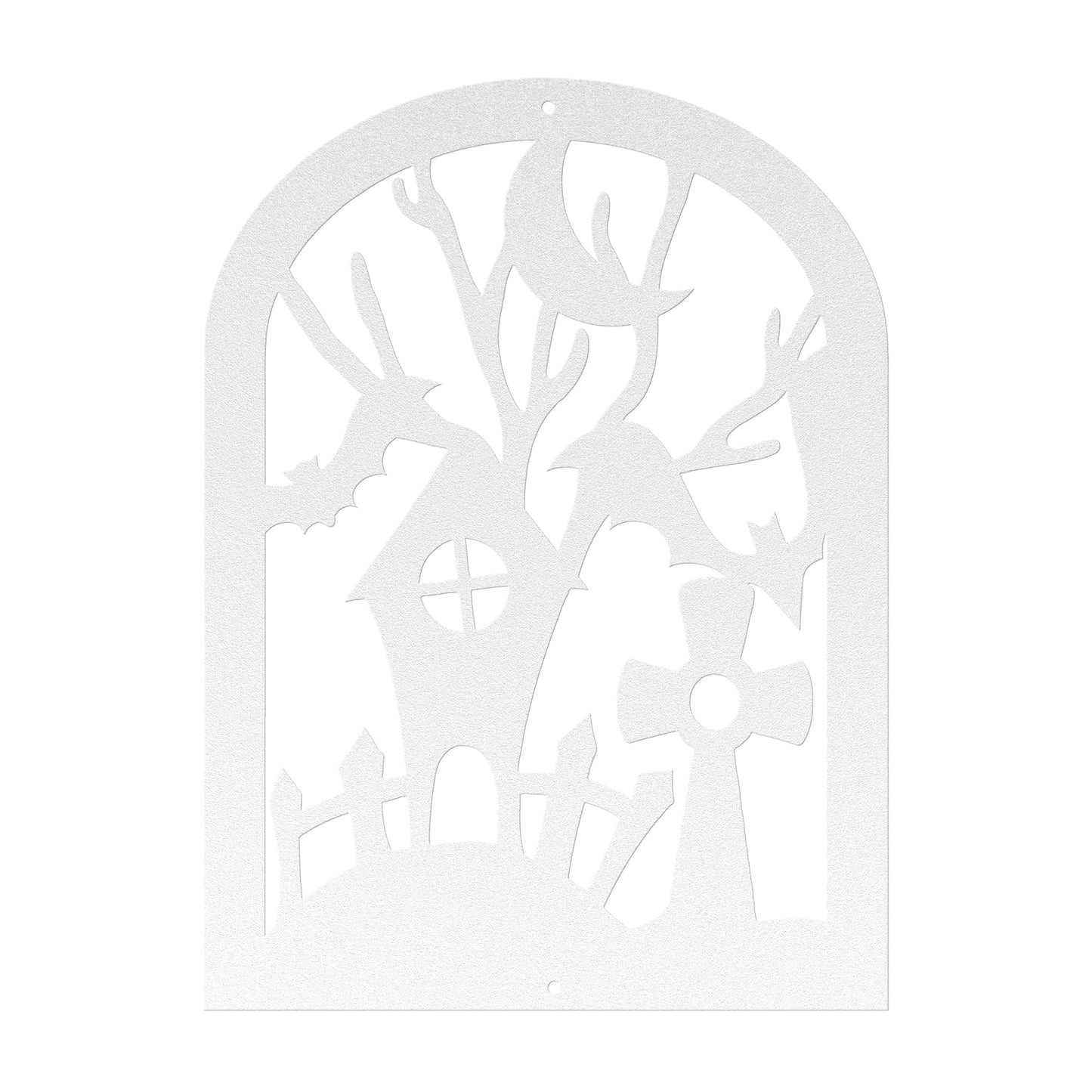 Halloween Gravestone With House - MAIKERU STUDIO