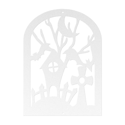 Halloween Gravestone With House - MAIKERU STUDIO
