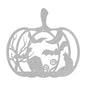Halloween Pumpkin With Bats And Coffin - MAIKERU STUDIO