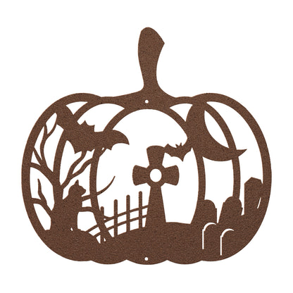 Halloween Pumpkin With Graveyard - MAIKERU STUDIO