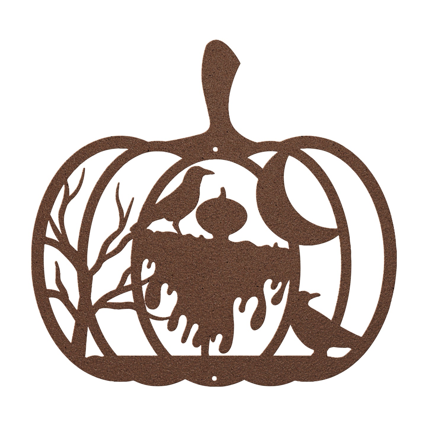 Halloween Pumpkin With Scarecrow - MAIKERU STUDIO