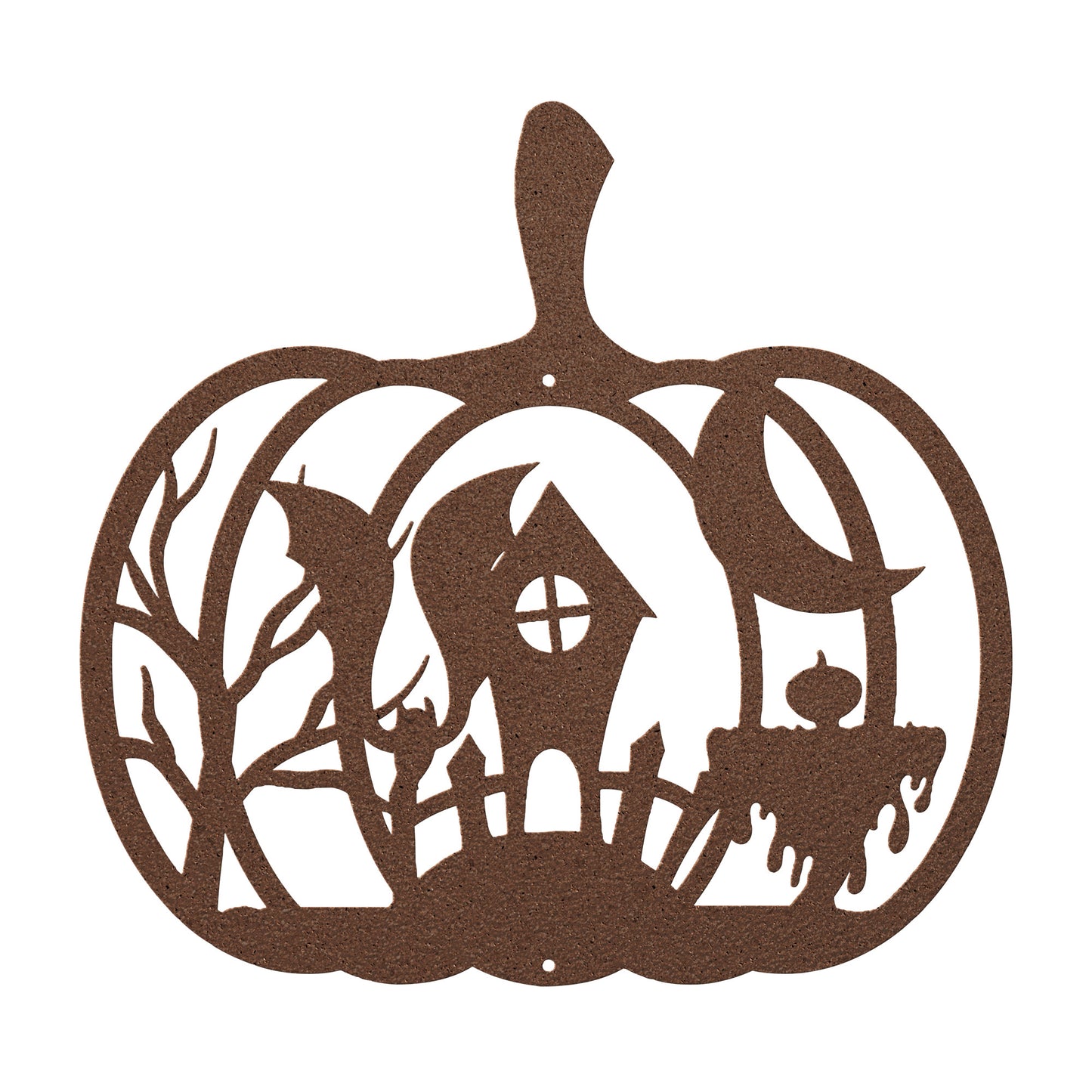 Halloween Pumpkin With Scary house - MAIKERU STUDIO