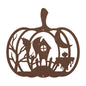 Halloween Pumpkin With Scary house - MAIKERU STUDIO