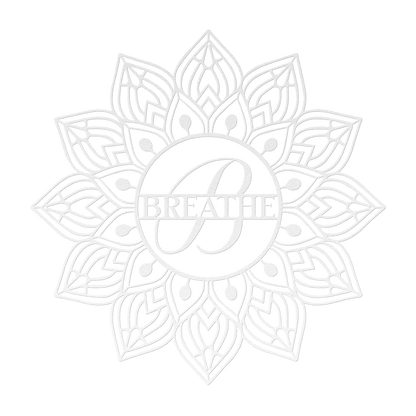 Mandala Breathe Metal Wall Art - MAIKERU STUDIO