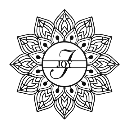 Mandala Joy Metal Wall Art - MAIKERU STUDIO