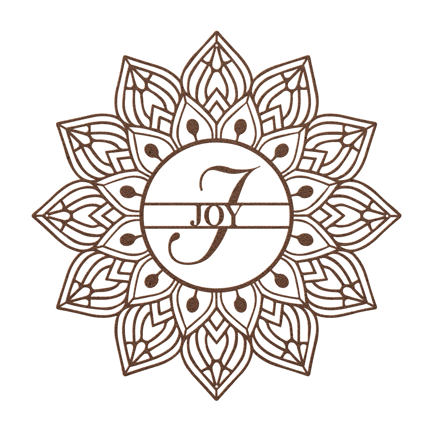 Mandala Joy Metal Wall Art - MAIKERU STUDIO