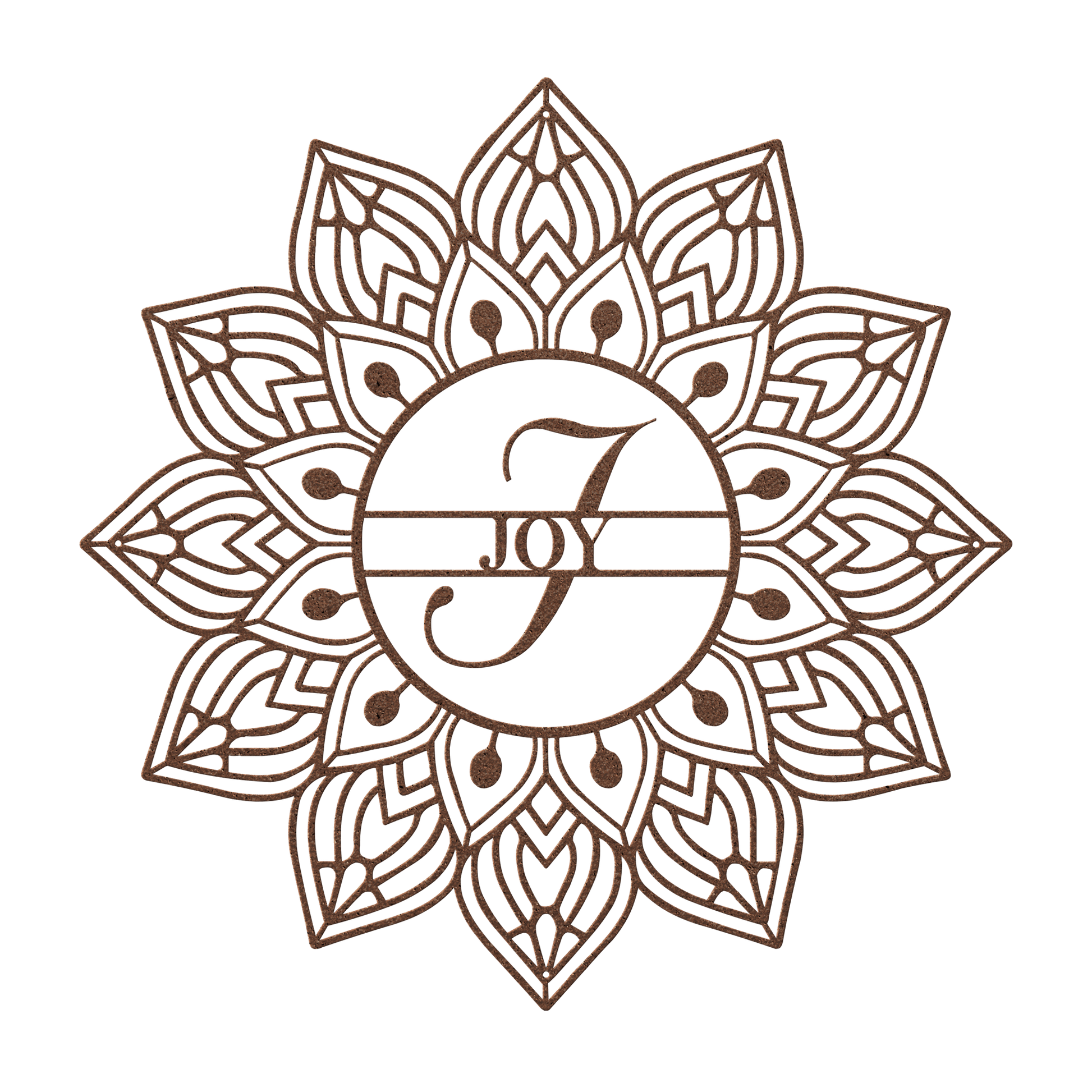 Mandala Joy Metal Wall Art - MAIKERU STUDIO