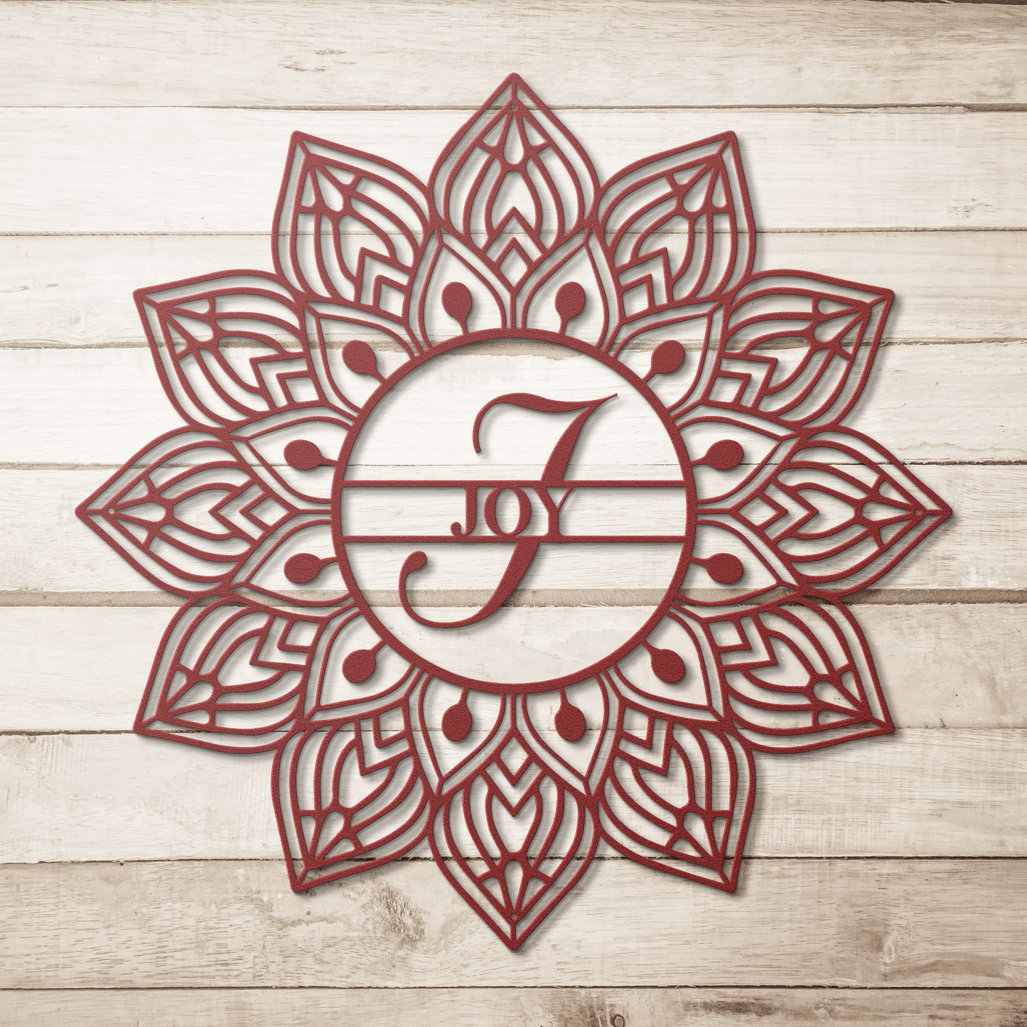 Mandala Joy Metal Wall Art - MAIKERU STUDIO