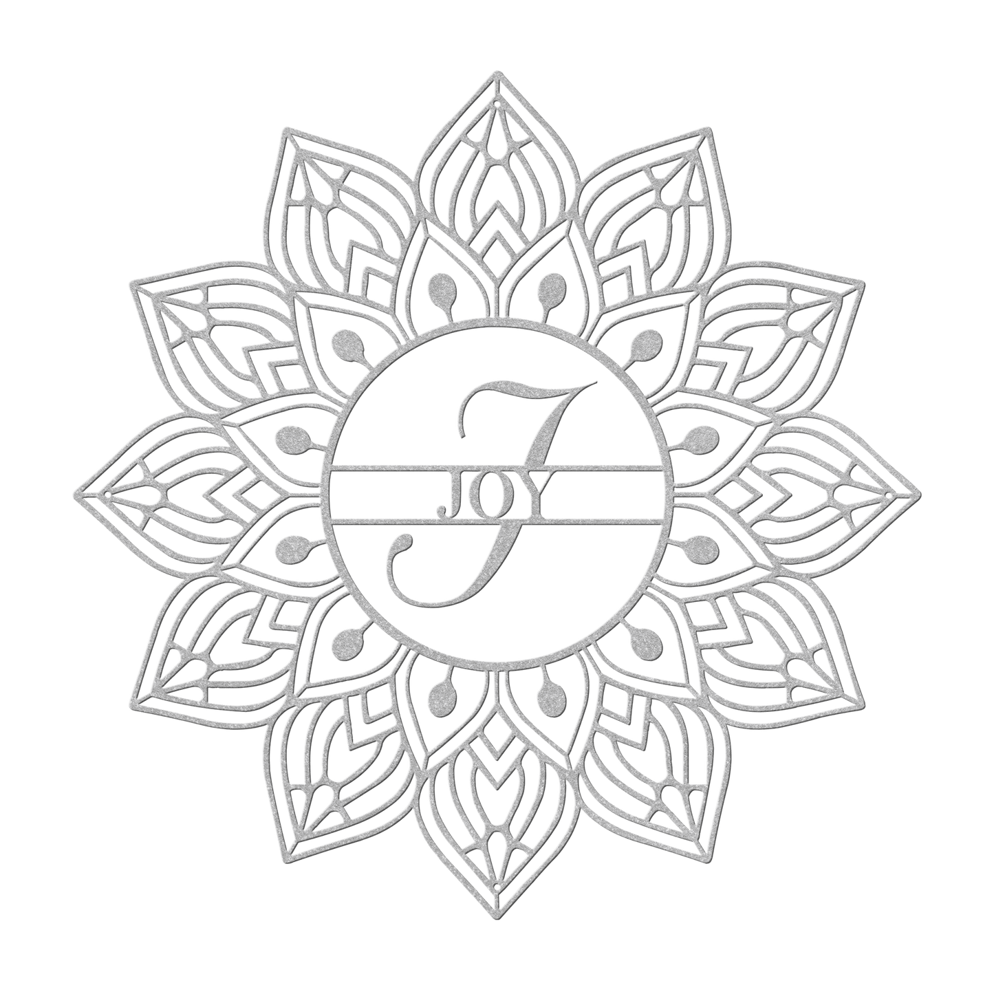 Mandala Joy Metal Wall Art - MAIKERU STUDIO