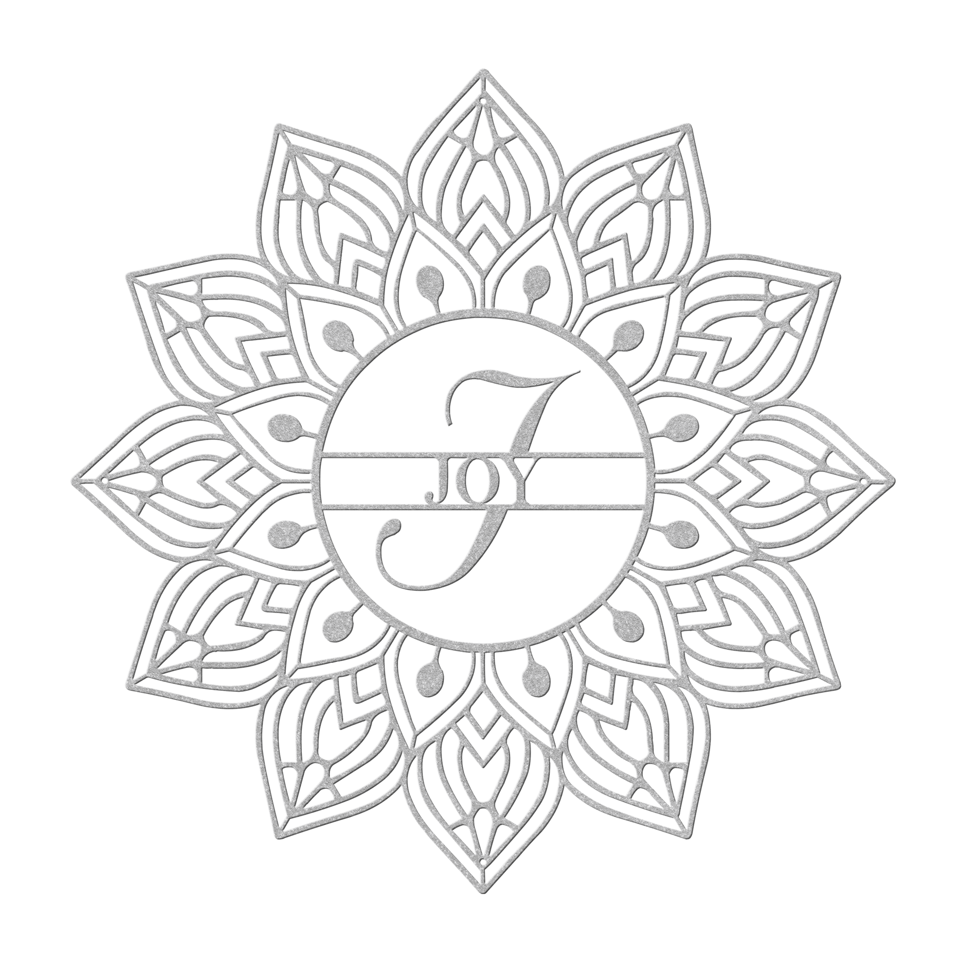 Mandala Joy Metal Wall Art - MAIKERU STUDIO