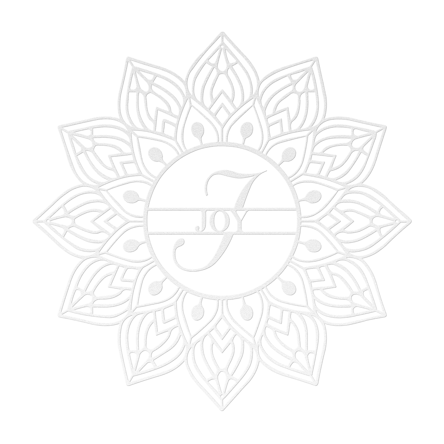 Mandala Joy Metal Wall Art - MAIKERU STUDIO