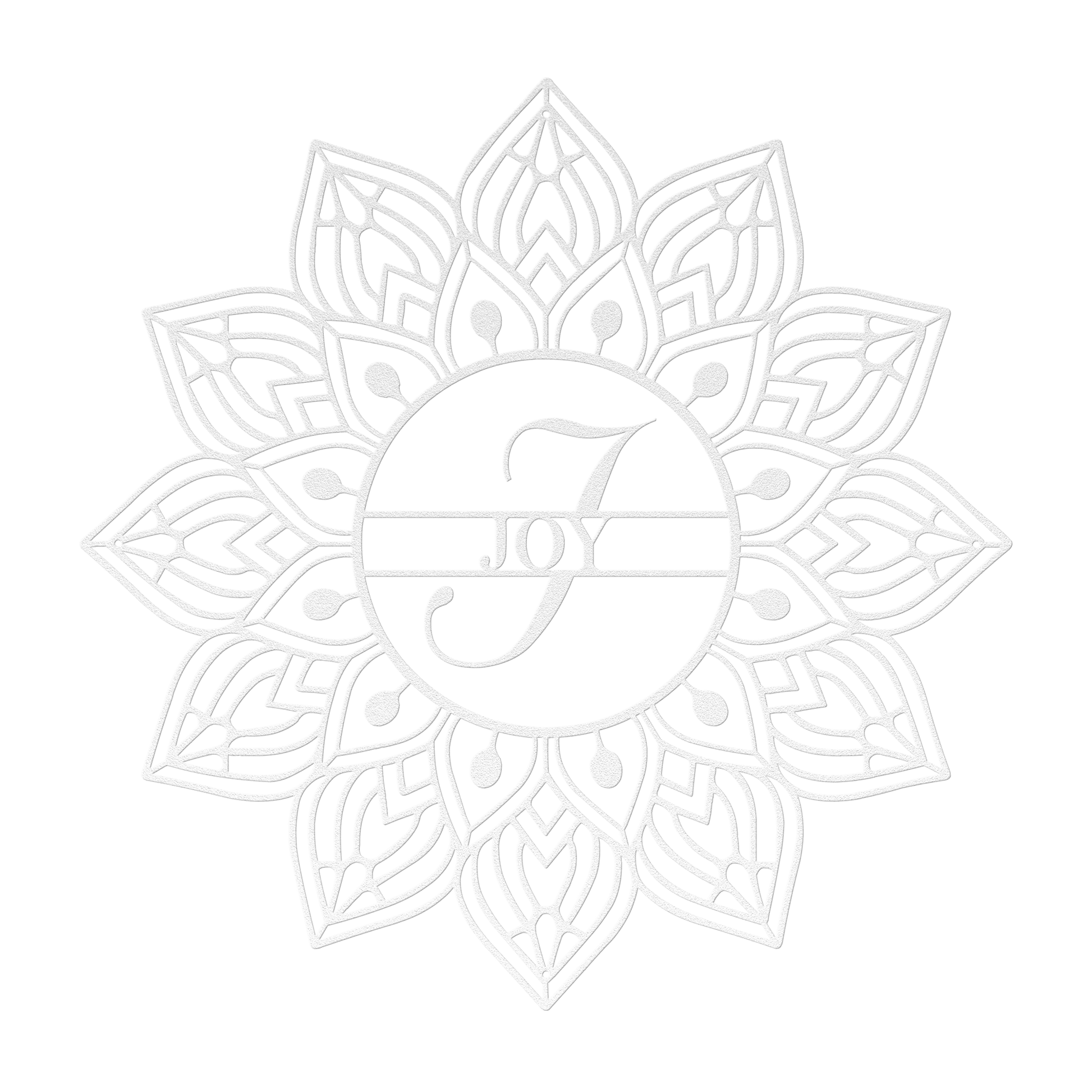 Mandala Joy Metal Wall Art - MAIKERU STUDIO