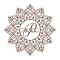 Mandala Peace Metal Wall Art - MAIKERU STUDIO