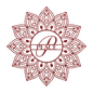 Mandala Peace Metal Wall Art - MAIKERU STUDIO