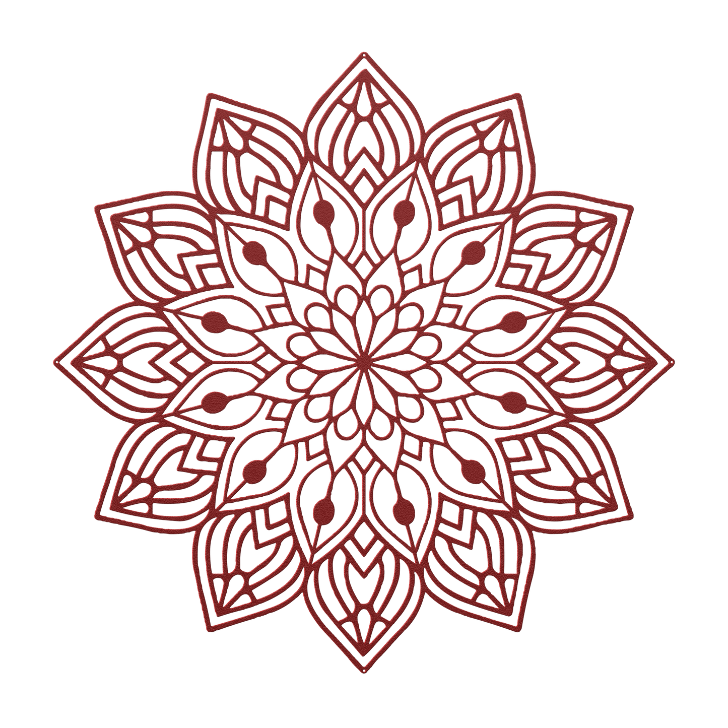 Full Mandala Metal Wall Art - MAIKERU STUDIO