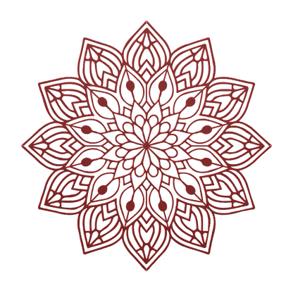 Full Mandala Metal Wall Art - MAIKERU STUDIO