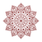 Full Mandala Metal Wall Art - MAIKERU STUDIO